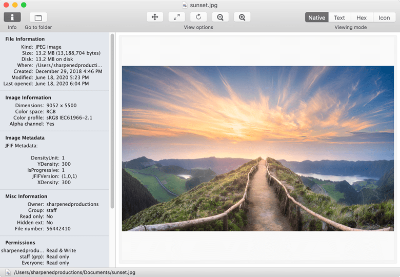 x file viewer for mac